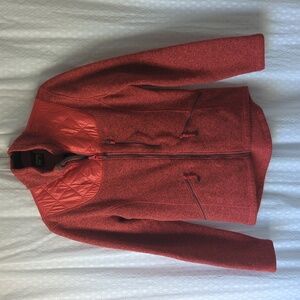 Koppen Primaloft Hybrid Jacket Coral Red Full Zip Hiking Active, Women's M